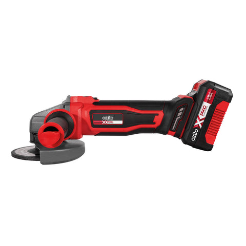 Ozito PXC 18V 125mm Cordless Angle Grinder Kit PAGK-1240