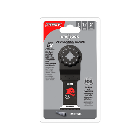 Diablo Multi Tool Blade 50mm x 32mm Metal Starlock - Ultra-Hardened Edge - SuperSaverAU - view 1