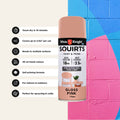 White Knight Squirts Pink Gloss Spray Paint 310g - Solvent-Based Paint & Primer, UV Resistant