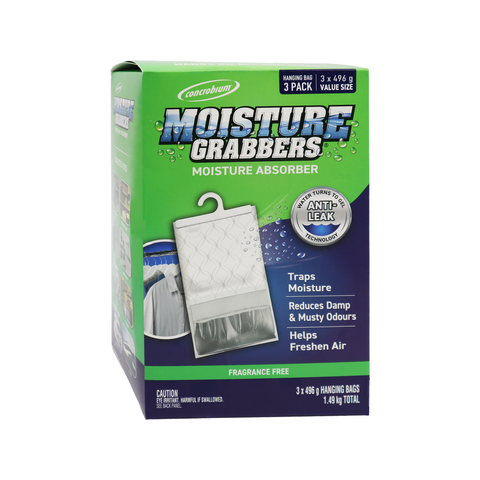 Concrobium Moisture Grabbers Hanging Bag - 3 Pack - SuperSaverAU - view 1