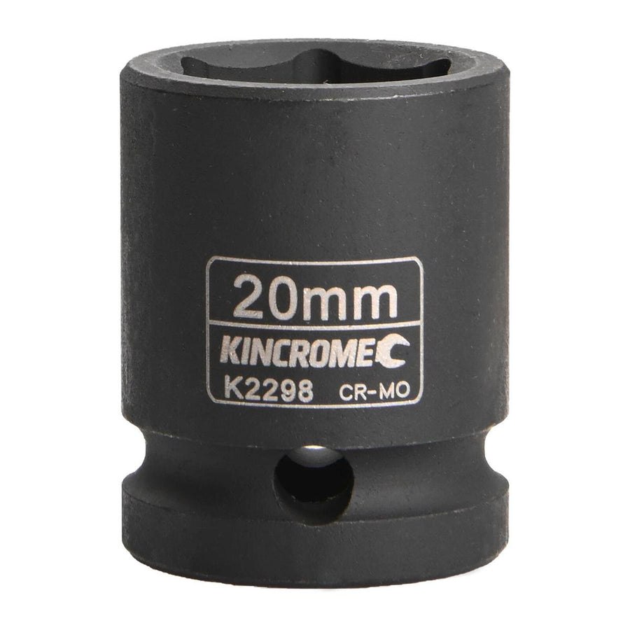 Kincrome 20mm Impact Socket Cr-Mo Steel Rust Resistant Durable - SuperSaverAU - view 1