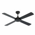 Arlec Boston II Ceiling Fan - 130cm Matte Black - Plywood - Quiet - SuperSaverAU - view 1