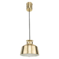 Brilliant Pendant Light - 20cm - Satin Brass - Plug-in - SuperSaverAU - view 3