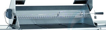 Beefeater Stainless Steel Rotisserie - For Beefeater 3 Burner BBQs - Barbecue Accessory - 93523