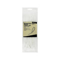 Click 200mm White Releasable Cable Tie 25 Pack - UV Resistant - Nylon - SuperSaverAU - view 1