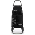 Rolser Saquet Thermo LN 2 wheel folding trolley - Black - Thermal storage compartment - R-SAQ058-1023