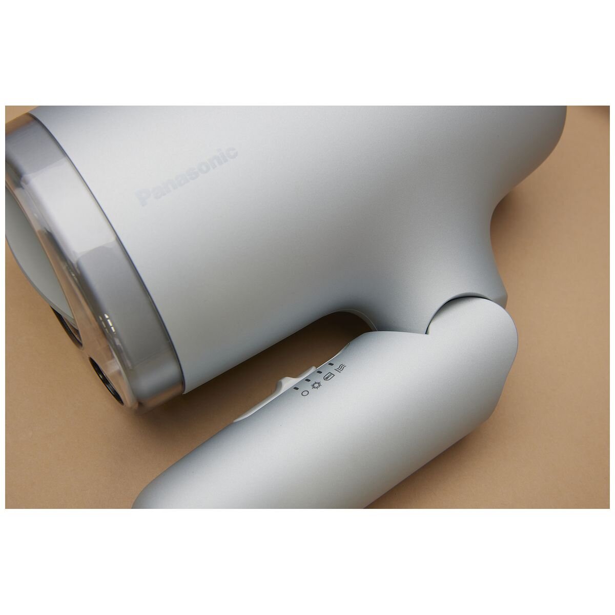 Panasonic Foldable Nanoe Hair Dryer - Light Grey - Three Airflow Settings - EH-NA7M-H765