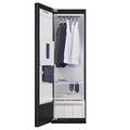 LG TrueSteam Styler five garment drying cabinet - Mirror Black, HandySteamer, LCD touch display - SC5MBH