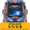 Bossweld VX-3 Ozzie Auto Darkening Welding Helmet, Variable Shade 4-8/9-13, 100 x 60mm Lens