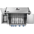 Napoleon Rogue Pro-S 525 4 Burner Natural Gas Freestanding BBQ - Silver - Side Burner - RPS525RSIBNSS-2-AU