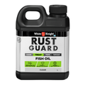 White Knight Rust Guard 1L Fish Oil Clear Deodorised Rust Inhibitor for Metal Indoor Outdoor