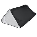 All Set Foldable Car Sunshade 1500 x 700mm Silver - Polyester UV Protection