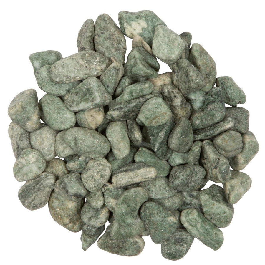 Tuscan Path Green Polished Pebbles 15mm 20mm 1.5kg - SuperSaverAU - view 1