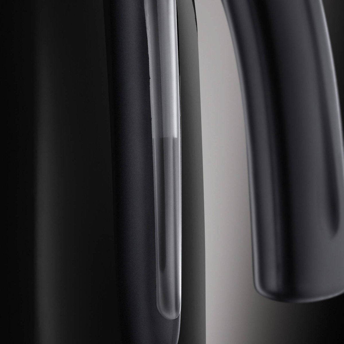 Russell Hobbs 1.7L Stainless Steel Black Kettle - 360° Base - Easy Pour