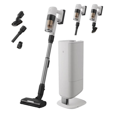 Electrolux 700 Series Cordless Stick Vacuum with Clean Station - Auto-Empty - Shell White - EFP72315SB
