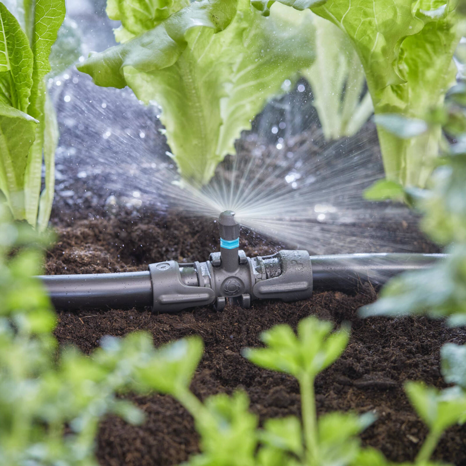 GARDENA 13mm Micro Irrigation T-Joint for Spray Nozzles - 5 Pack