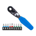 Kincrome 10 Piece 1/4" Mini Ratchet Bit Set