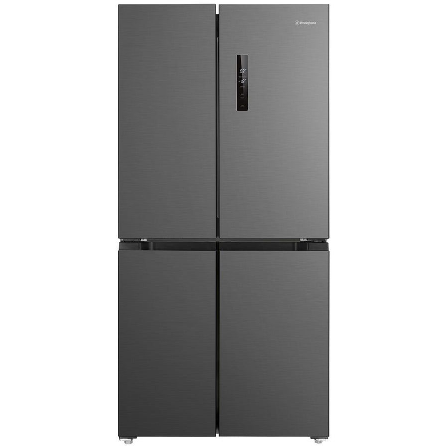 Westinghouse 496L French Door Refrigerator - Charcoal Matte Black, Inverter Compressor, 4 Star - WQE4900BA