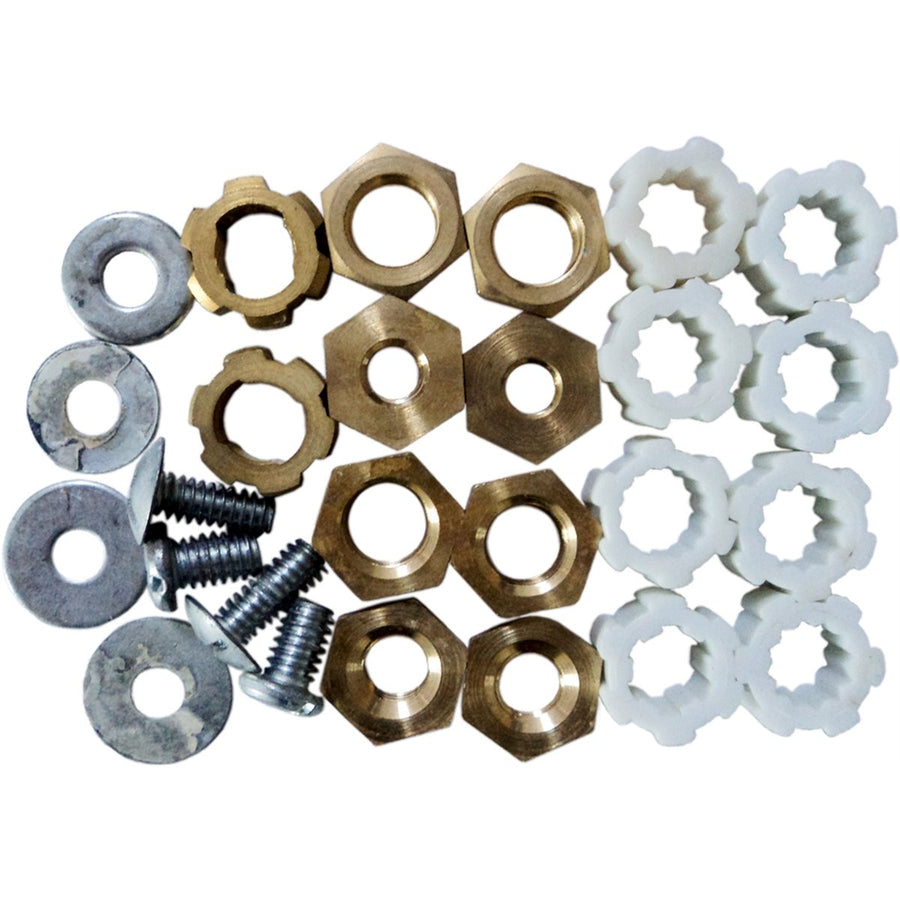 Shaw & Mason Universal Fixing Kit - Brass PVC - Easy To Install - SuperSaverAU - view 1
