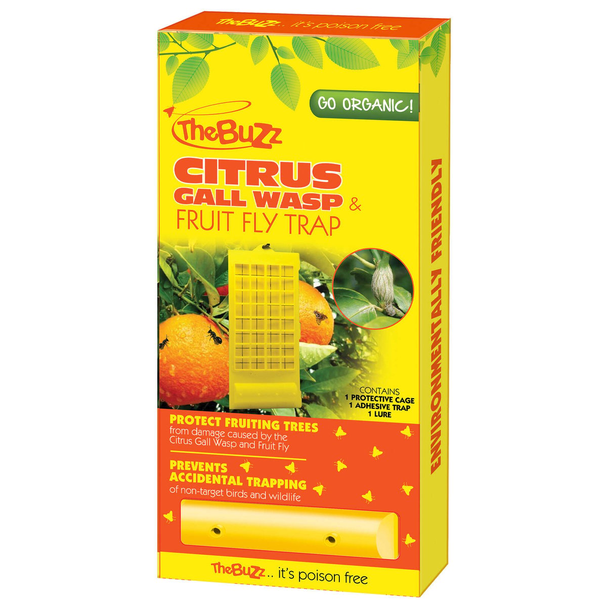 The Buzz Citrus Gall Wasp Trap - 25mm - Plastic - Weather Resistant - SuperSaverAU - view 1