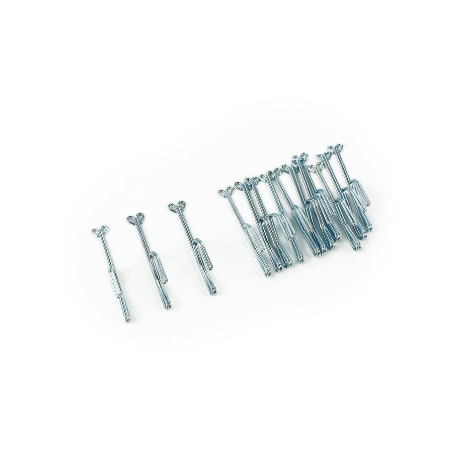 Windoware Slip in Curtain Hook - 35mm - Shiny Metal - Zinc - 14 Pack - SuperSaverAU - view 1