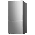 Hisense 503L PureFlat Bottom Mount Fridge - Stainless Steel, 4.5 Star Energy, Double Crispers - HRBM503S
