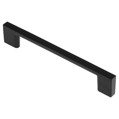 Kaboodle Kitchen Handle - 128mm - Aluminium - Matte Black Finish - SuperSaverAU - view 1