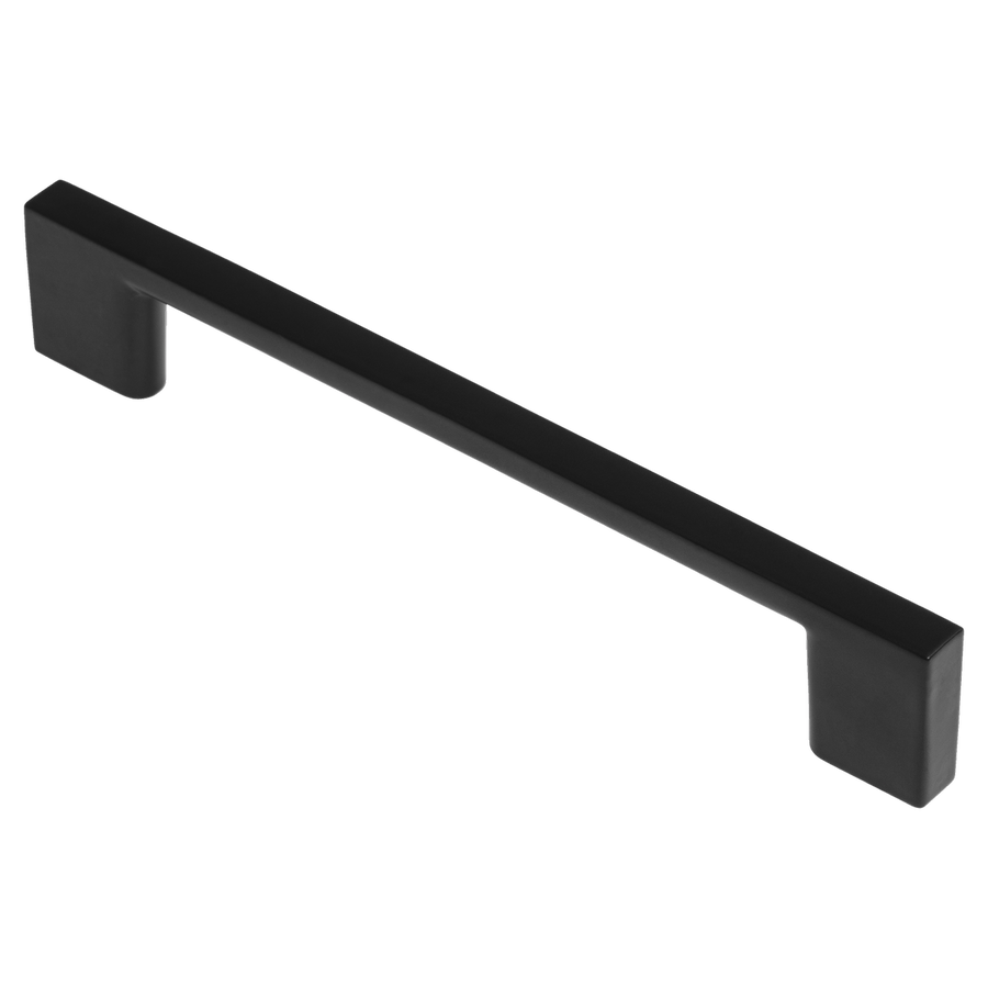 Kaboodle Kitchen Handle - 128mm - Aluminium - Matte Black Finish - SuperSaverAU - view 1