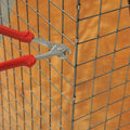 Jack Flat Aviary Clips - 15mm x 8mm - Stainless Steel - Strong Hold - 200 Pack - SuperSaverAU - view 3