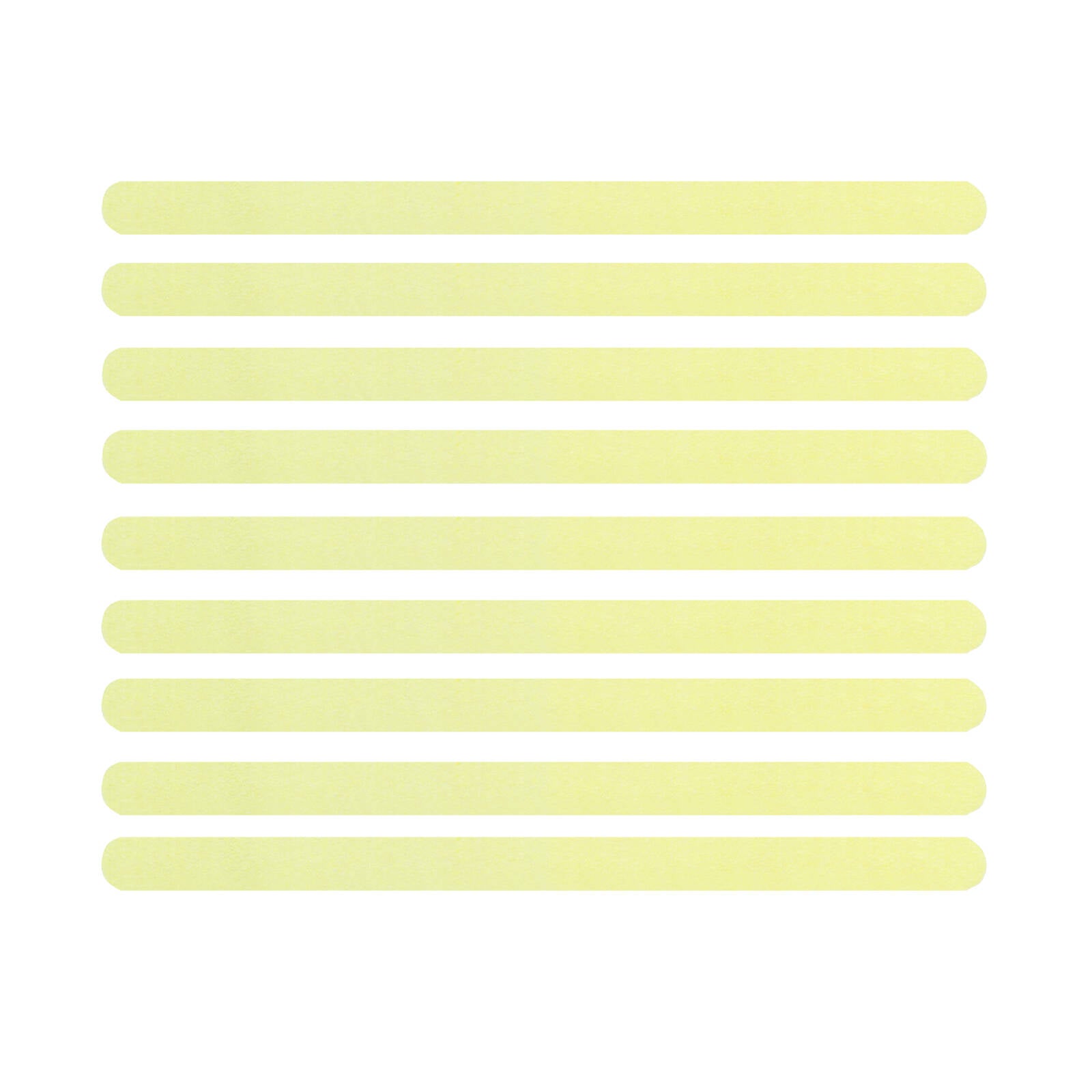 Croc Grip Glow-in-the-Dark Anti-Slip Grit Strips, 9 Pack