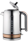 Dualit Classic Copper Kettle 1.7L - 2300W Fast Boil, Pure Pour Non-Drip Spout - 72790
