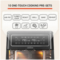 Sunbeam Multi Zone 11.4L Air Fryer Oven - Removable Centre Wall, Single or Dual Zone - AFP6000BK