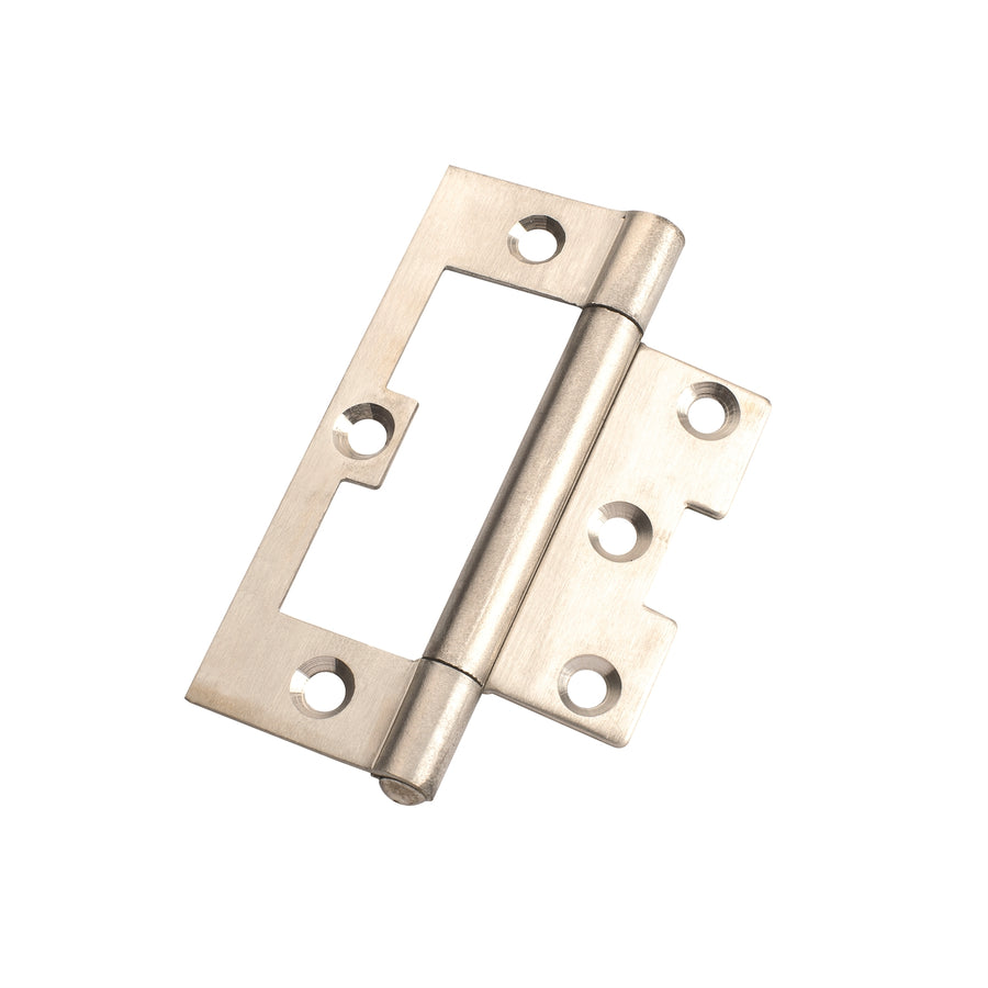 Lane 100 x 65 x 2mm Satin Stainless Steel Loose Pin Non Mortise Hinge - Indoor