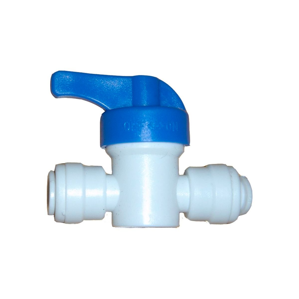 Aquaport 1/4" Shutoff Valve - Plastic - Quick Connect - Easy Installation