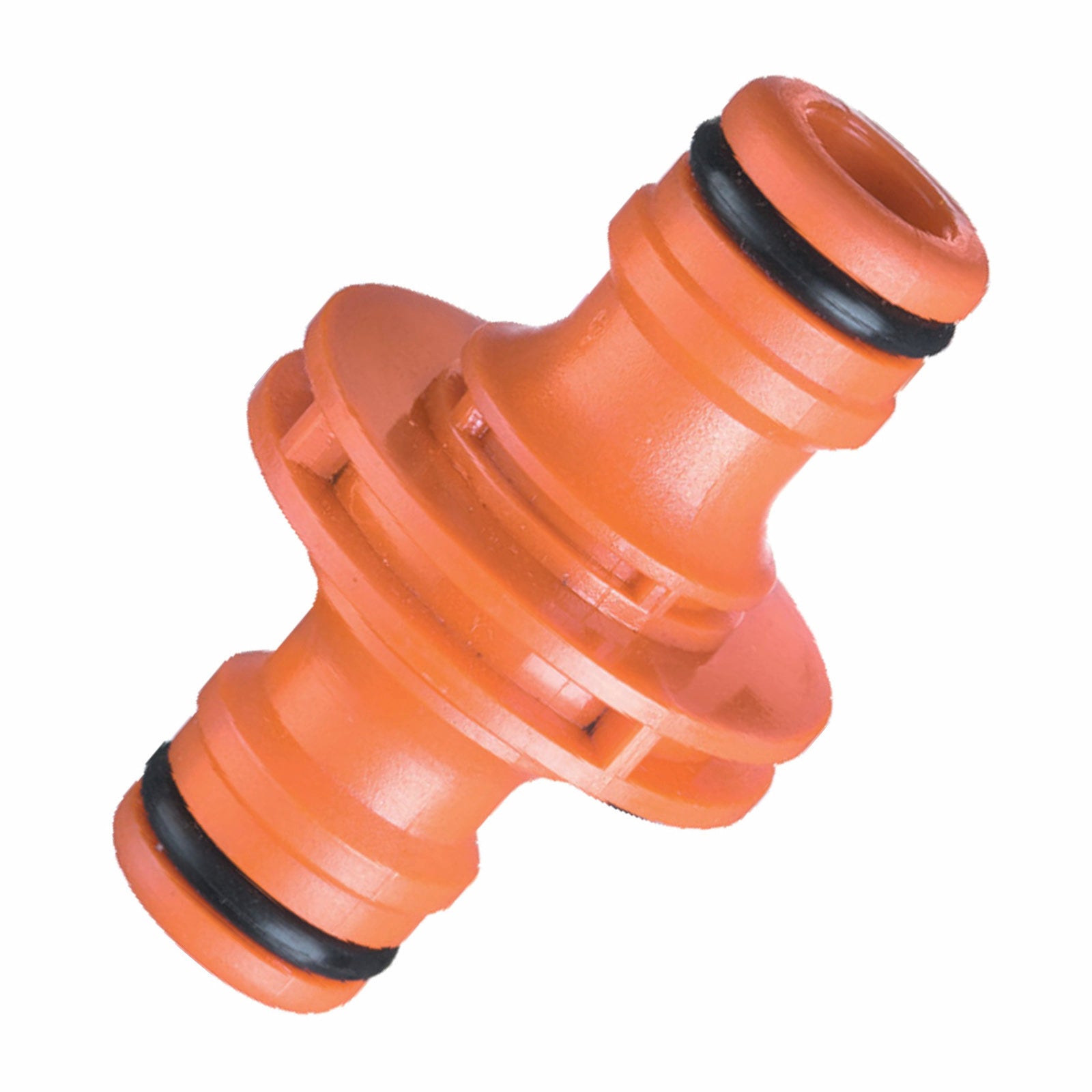 Pope 12mm 2 Way Hose Coupler - ABS Plastic, Joins Two Hoses, Outdoor Use