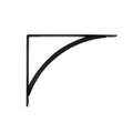 Carinya Arch Stayed Bracket - 250 x 200mm - Powder Coated Steel - Black - SuperSaverAU - view 2