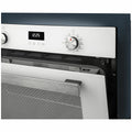 Artusi 60cm White Pyrolytic Oven - 88L Capacity, 11 Functions, Quadruple Glazed Door - CAO610WP