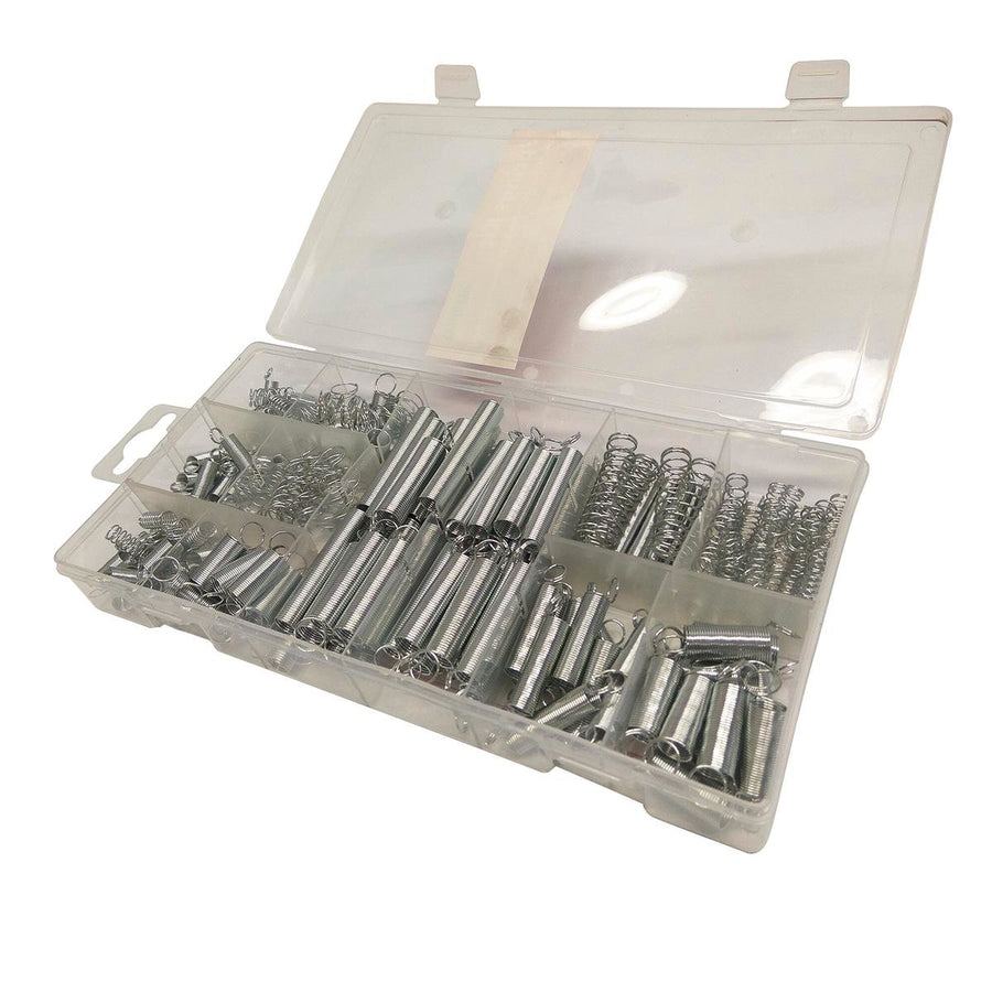 Hardware Elements 200 Piece Spring Combination Pack - Steel - Durable - Convenient - SuperSaverAU - view 1