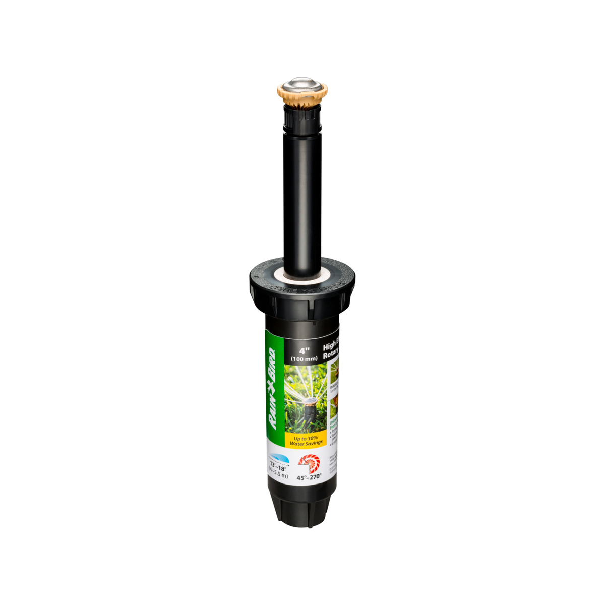 Rain Bird High Efficiency Rotary Sprinkler - 100mm - Adjustable Pattern - Water Saving - SuperSaverAU - view 1
