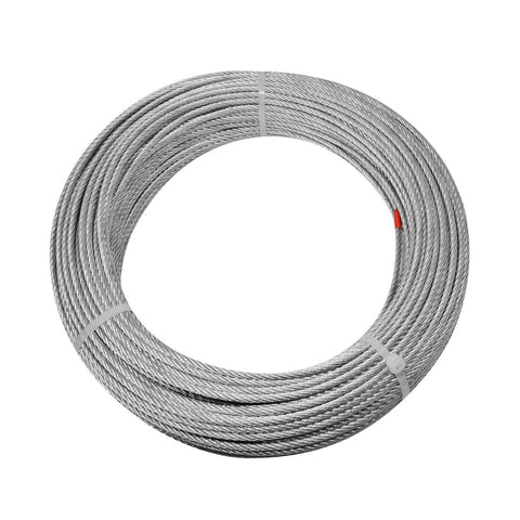 Pinnacle Galvanised Wire Rope 3mm x 50m 125kg Load Limit - SuperSaverAU - view 1