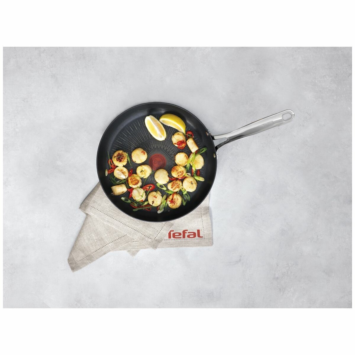 Tefal Unlimited Premium 30cm Non-Stick Frypan - Thermo-Signal Marking, Safe Coating - G2560716