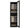 KingsBottle Atelier Duo 86 Bottle Dual Zone Wine Fridge - Black Glass Door - Right Hinge - KB245DX-BK-RHH