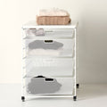 Elfa Mesh Drawer System 7 Runner - White E-Poxy Bonded Steel - Made in Sweden - 12000