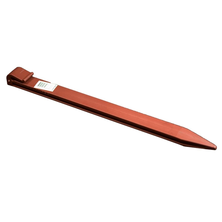 Icon Plastics Garden Edge Multi Peg 380x26mm Jarrah HDPE Easy Install - SuperSaverAU - view 1