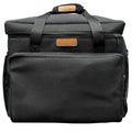 Everdure Pro 360 travel bag in black canvas - six compartments, padded shoulder strap - EPROBAG