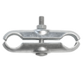 Rapidmesh Galvanised Steel Temporary Fence Clamp - 142mm x 75mm x 40mm - Durable & Easy to Install - SuperSaverAU - view 2