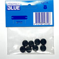 Premier Blue 10mm Blanking Grommet - Nitrile Rubber - Black - Durable Sealing - SuperSaverAU - view 2