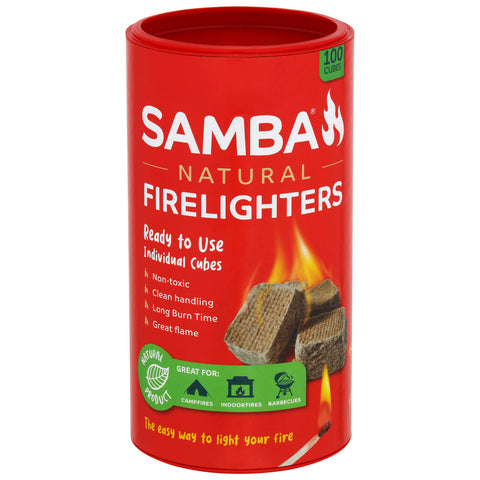 Samba Natural Firelighters 100 Pack