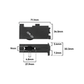 Rolltrak Right Hand Nylon Carriage & Acetal Roller - Patio Door