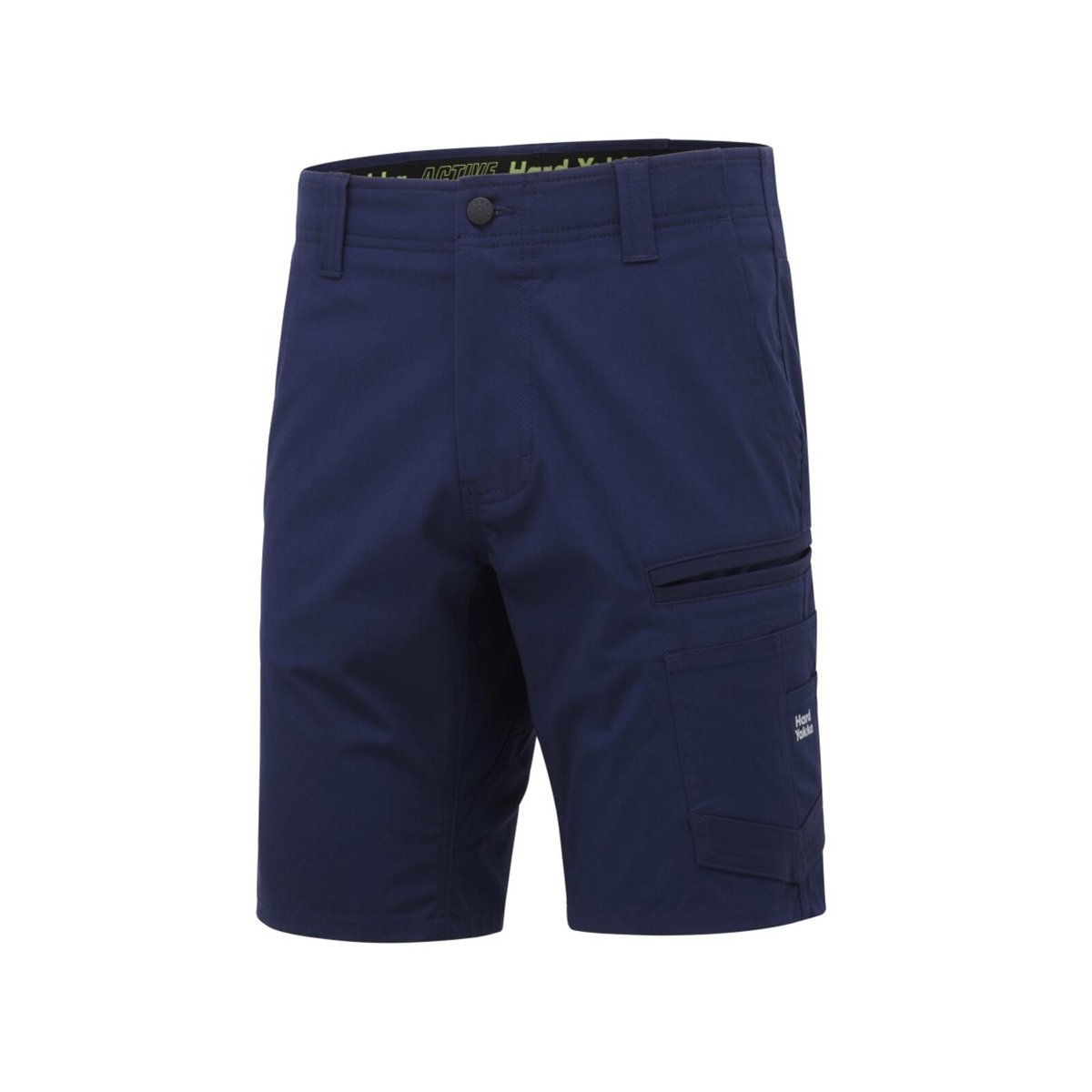 Hard Yakka Navy 3056 Raptor Rip Resistant Mid Length Short 107r - Durable Comfort - SuperSaverAU - view 1